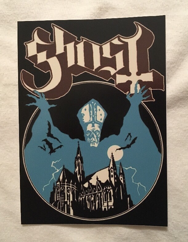 Ghost Band Sticker
