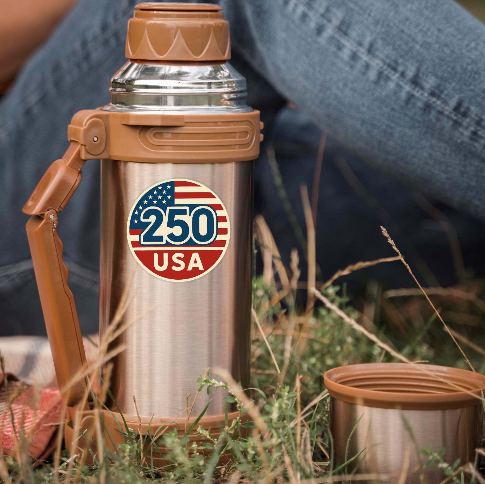 America Sticker USA Sticker 250th Anniversary Water Bottle Notebook Laptop