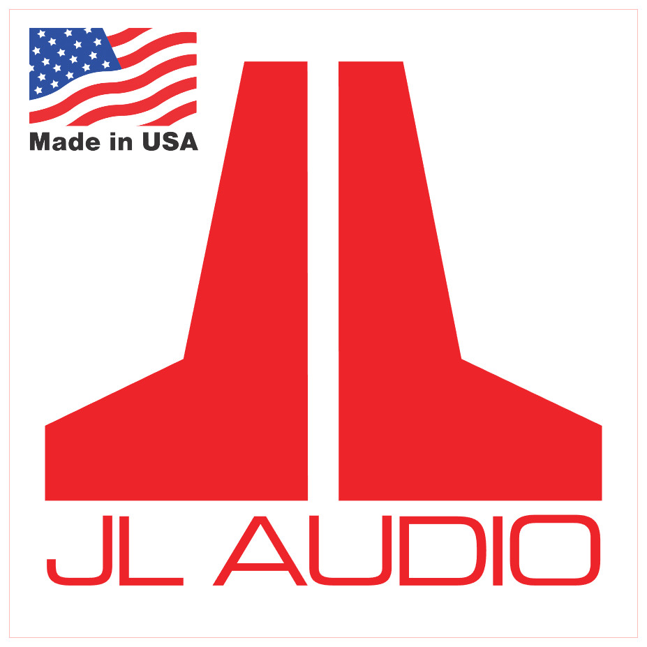 JL Audio Vinyl Decal – Many colors available – Free Shipping