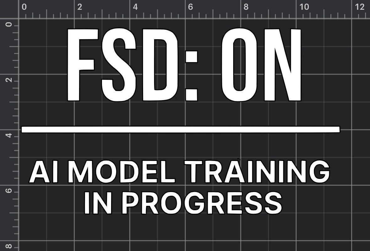 custom vinyl stickers decals – FSD’ing sticker, autonomous driving