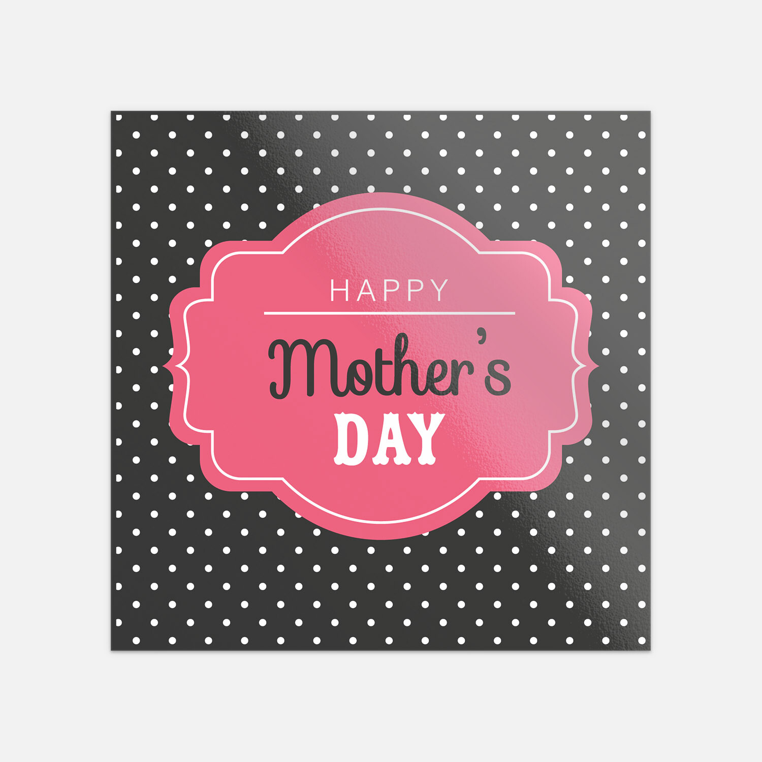 Happy Mother's Day Vintage Vinyl Sticker Decal