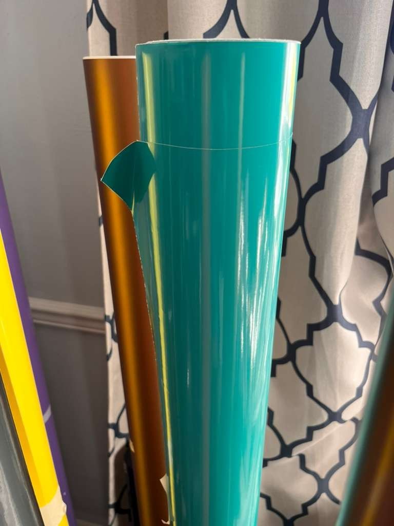 ORACAL 651 Calendered Vinyl Film roll 48 in by 7.5 yards Turquoise 054