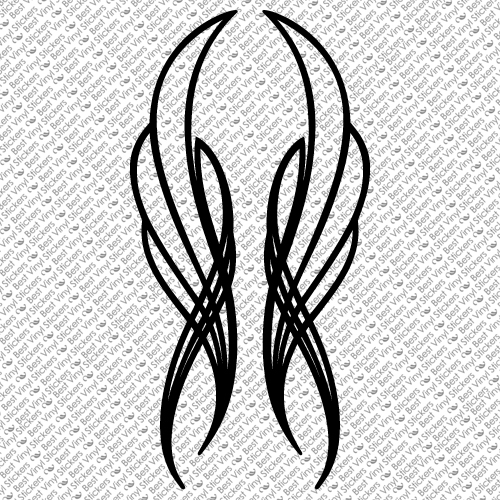 PINSTRIPE SET CHOPPER BIKE FENDER TANK CAR WINDOW VINYL DECAL STICKER (PS-05)