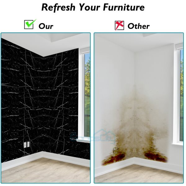 3D Stone Wallpaper Self-Adhesive Contact Paper Brick Peel and Stick Waterproof
