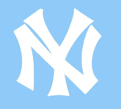 NEW YORK YANKEES LOGO, Outdoor Waterproof Decal, 3 sizes
