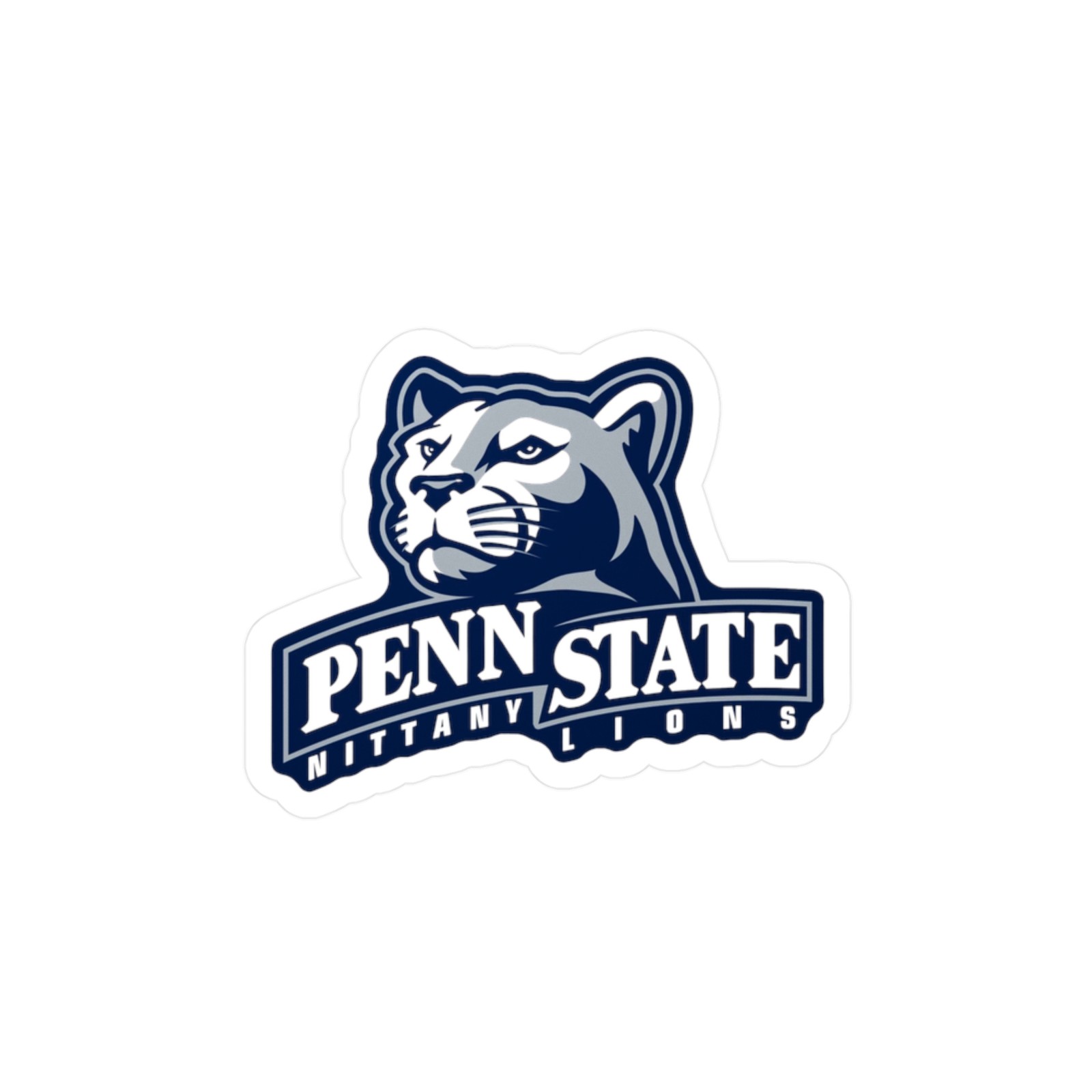 Penn State University Nittany Lions Kiss-Cut Vinyl Decals, Laptop, Cell, Locker