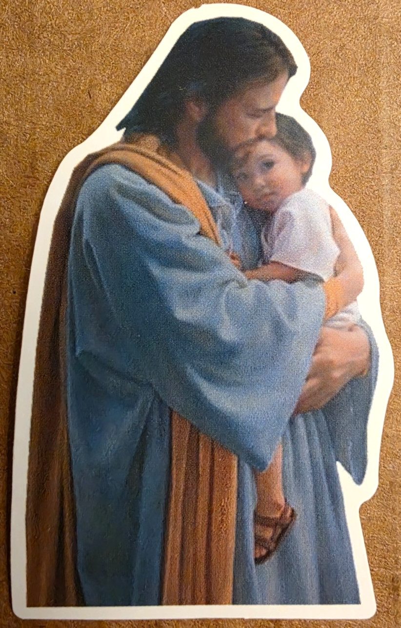 Jesus Sticker God Bible Rosary Catholic Christian Spiritual Religious Christmas
