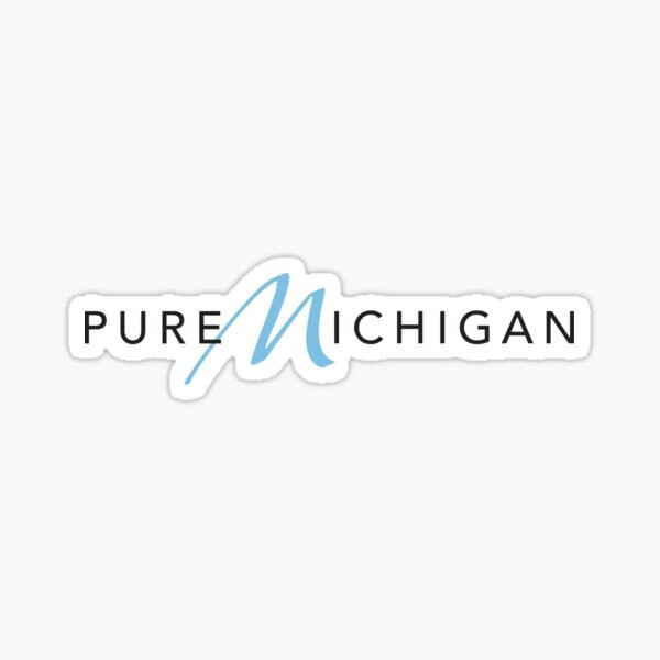 Travel USA Pure Michigan State Outdoor Adventures Lakes City Vinyl Decal Sticker