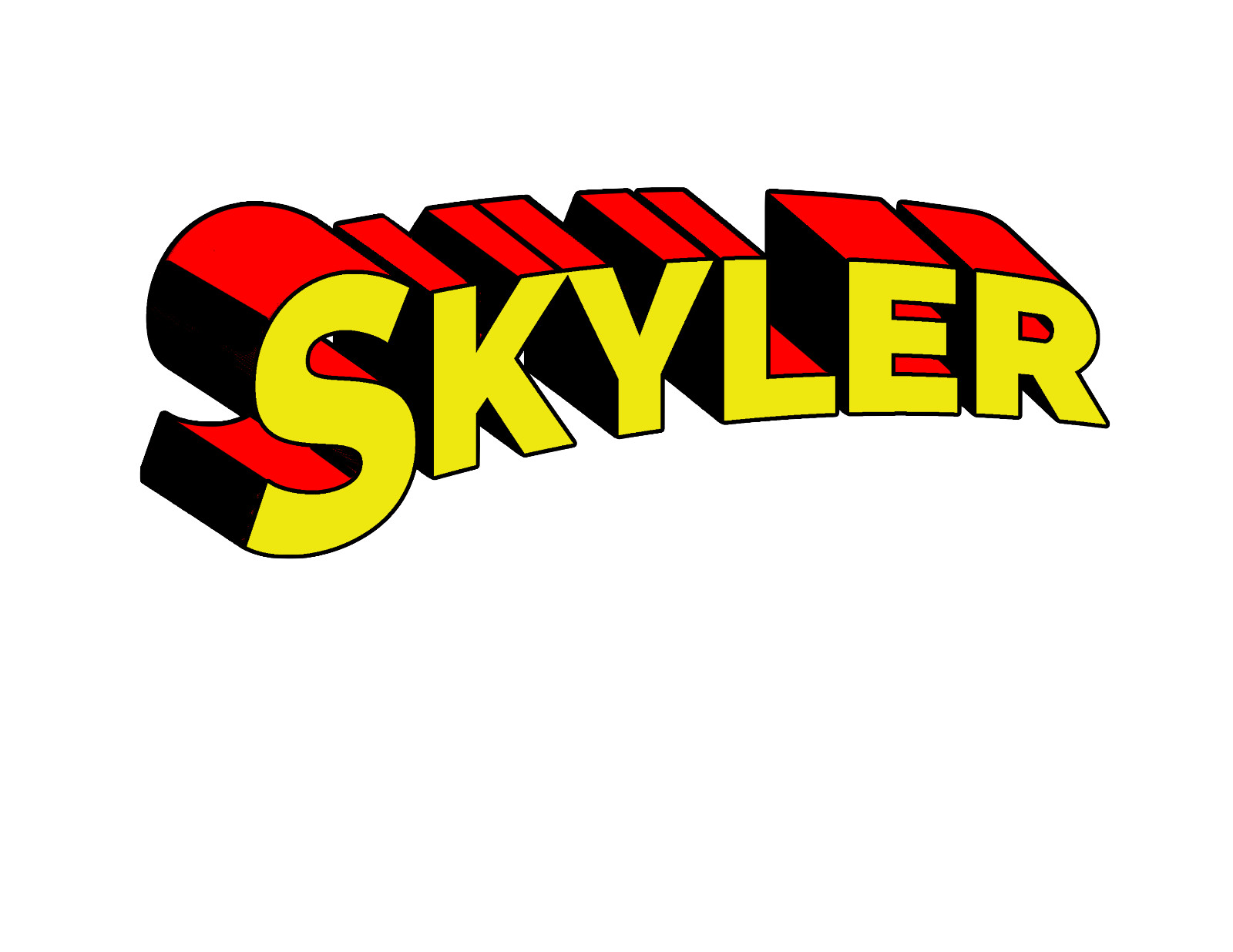 SUPERMAN TITLE PERSONALIZED NAME ON VINYL STICKER CHOOSE SIZE/ COLOR
