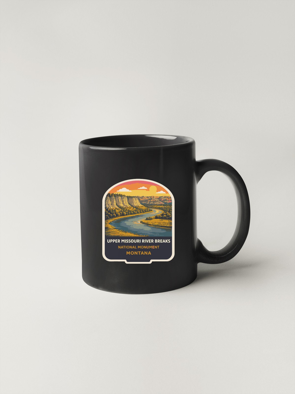 Upper Missouri River Breaks Sticker Decal Vinyl Die-Cut US National Monuments