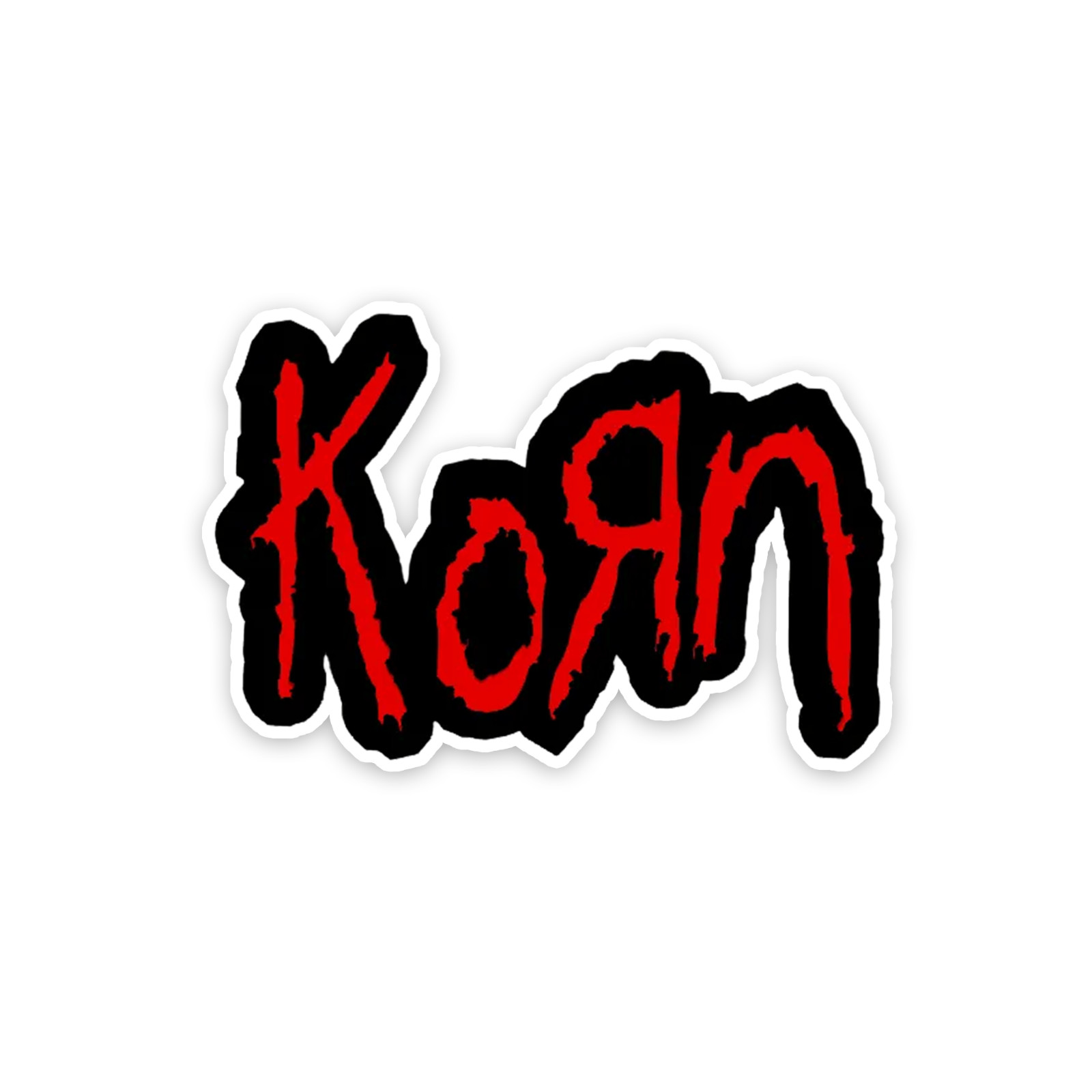 Korn Sticker 4 Inch Vinyl Decal Music Soundtrack Grunge Rock Band