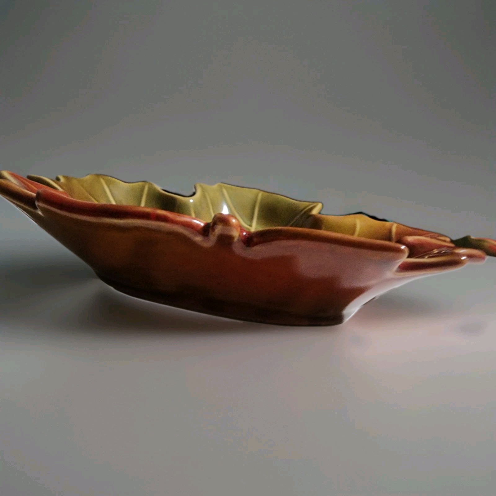 Lg Better Homes & Gardens Heritage Collection Harvest Leaf Bowl & 2 Platter Set