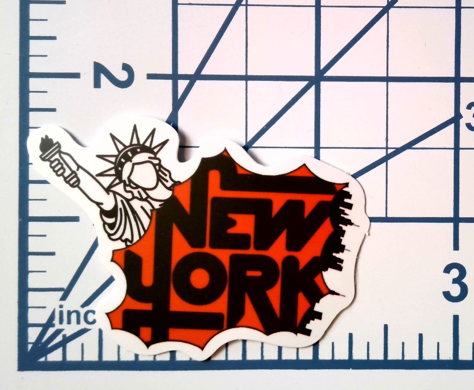 New York City Pop Art Vinyl Sticker Die Cut Scrapbooking Journal Laptop Gift