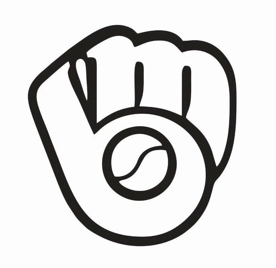 Vinyl Decal Car Truck Sticker Wall Baseball MLB – Milwaukee Brewers Logo v2