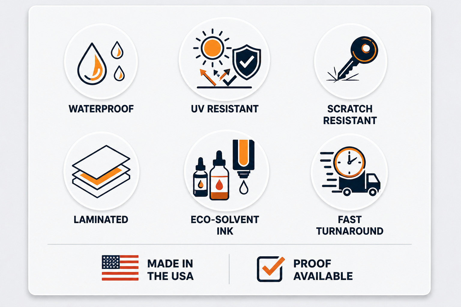 Custom Vinyl Stickers Logo Labels Waterproof Die Cut Any Size Shape Decals USA