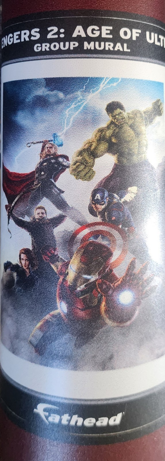 Original FATHEAD Marvel Avengers 2-Group Mural Decal- 96-96131