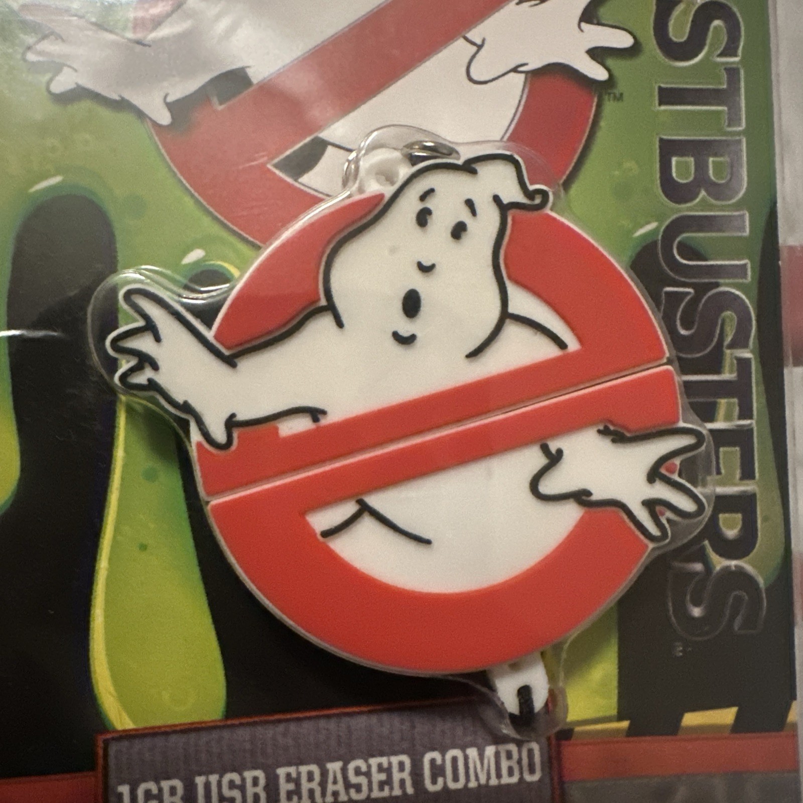 Ghostbusters Ghost Busters Vinyl Sticker Decal 5.5" x 4.75" New & 1 GB USB