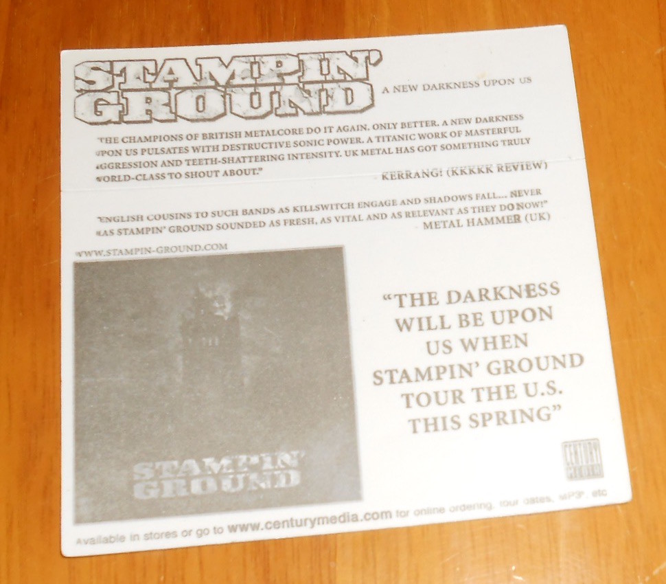 Stampin’ Ground Sticker High-Gloss Promo (square) 4×4