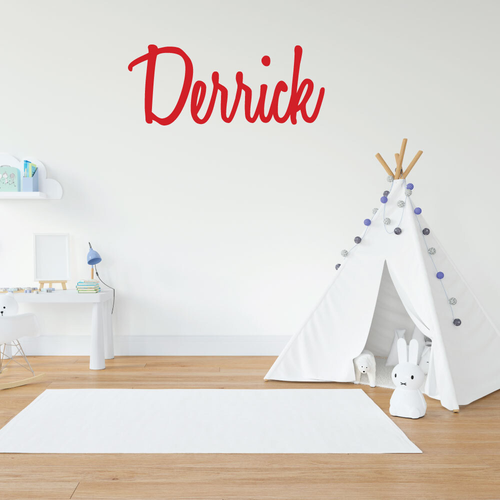 Custom Name Nursery Baby Boy Wall Decal Vinyl Sticker | Bedside Decals