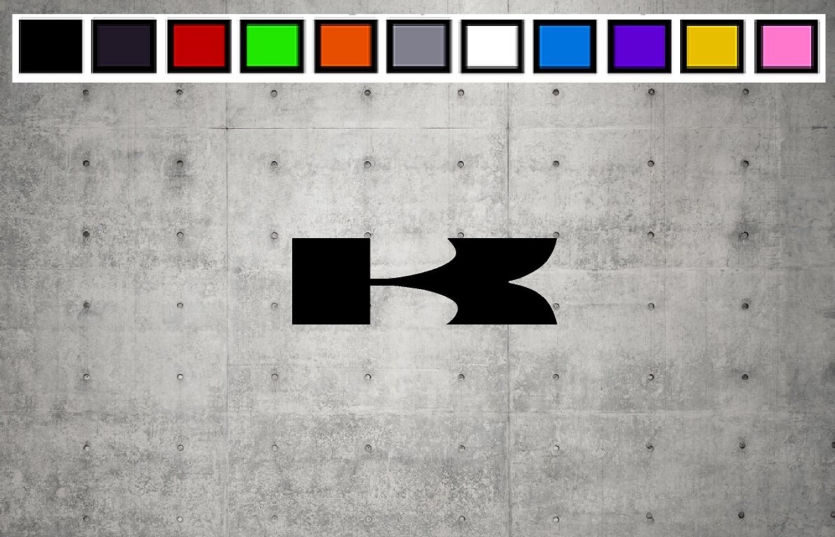 Kawasaki K LOGO Vinyl Decal Sticker Emblem Car Truck Window 4" 6" 8"