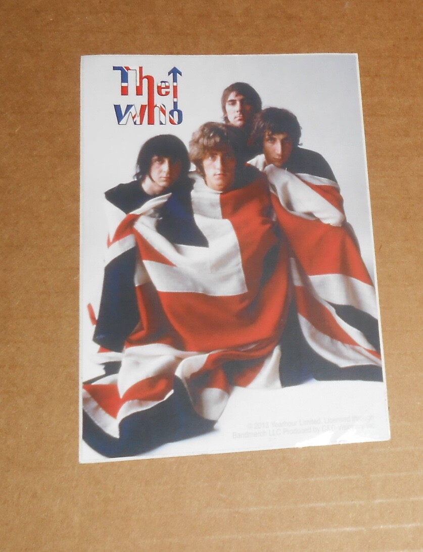 The Who (flag) Sticker 4.5×3