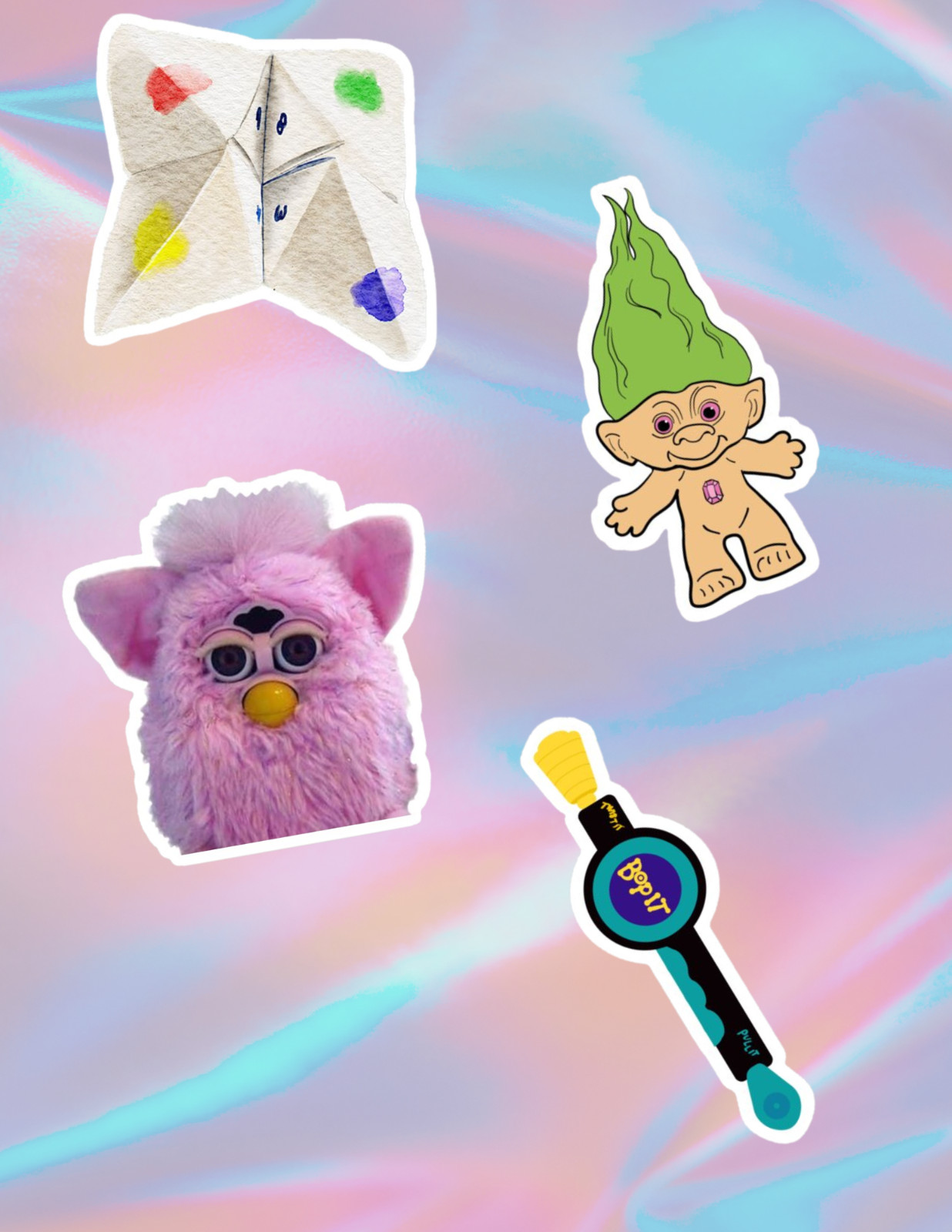 90's Toys Retro Sticker Pack