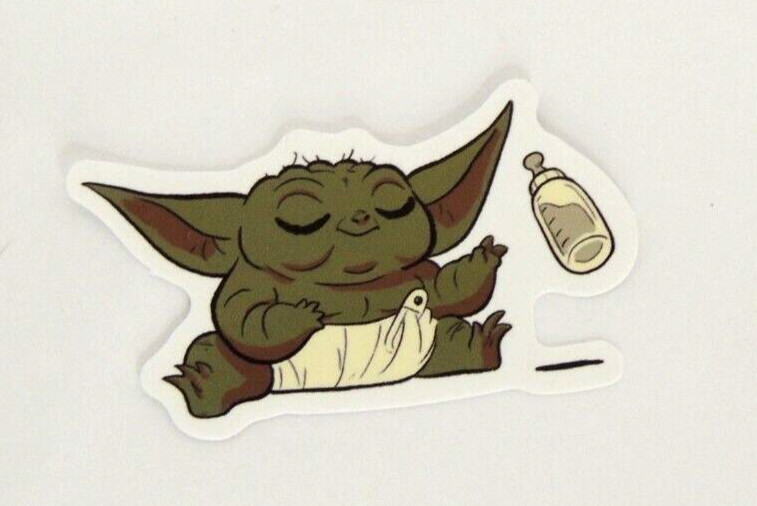 Baby Yoda Sticker Lot Grogu Mandalorian Star Wars Cute!