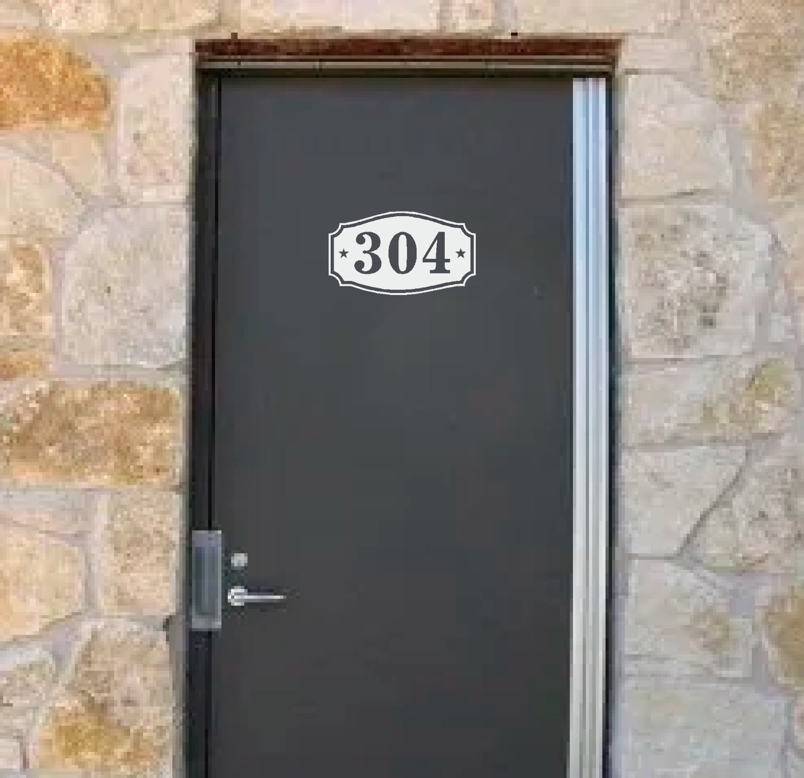 Custom Number Decal for House Address Business Door Suite Locker Vinyl Sticker