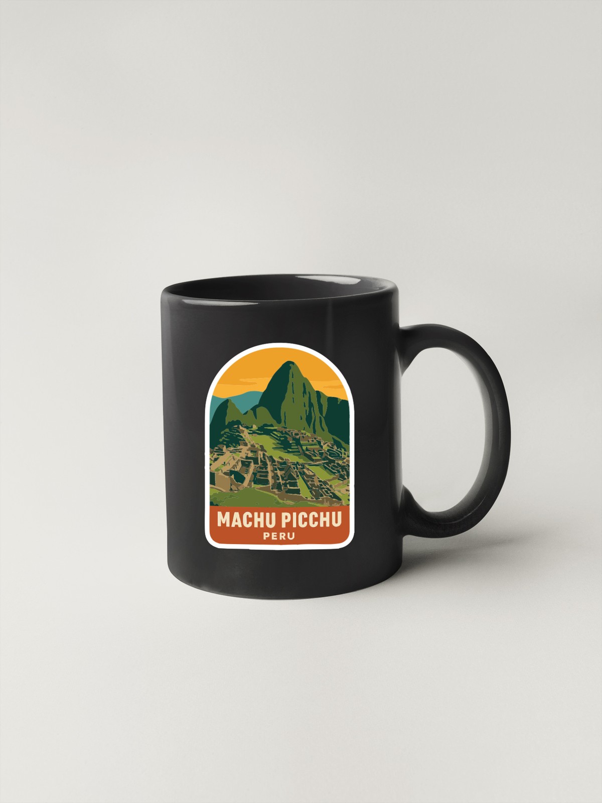 Machu Picchu Peru Sticker Decal Vinyl Die-Cut Symbolic Landmark Design