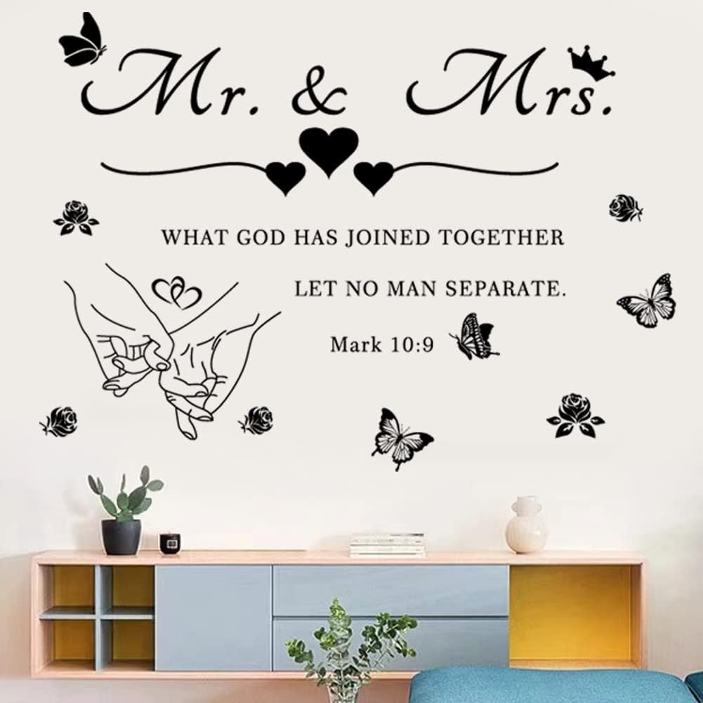 Wall Decals Wall Art Sticker Peel and Stick Sayings Art Lettering Stickers Ha