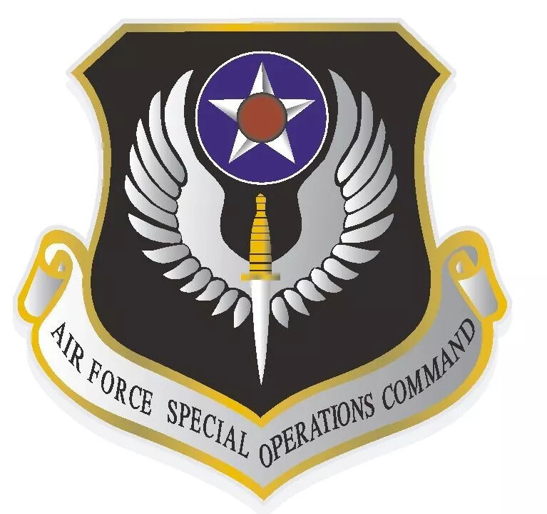 Air Force Special Operations Command Sticker Decal R447