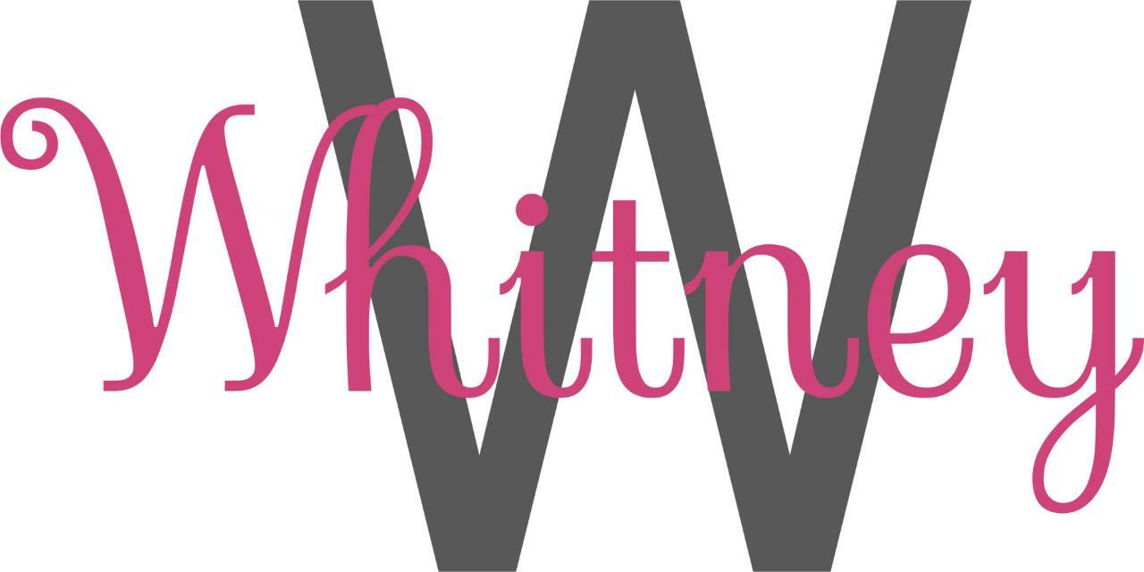 Girls Name Wall Decal Vinyl Baby Nursery Bedroom Personalized Name Wall Art