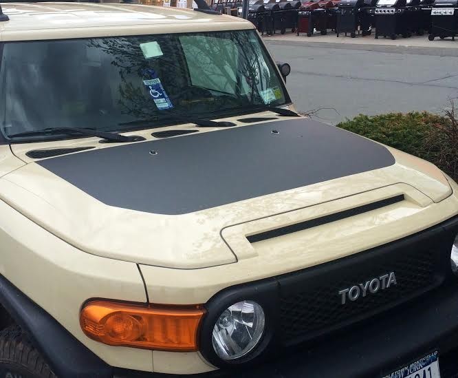 4.5" Rocker Stripes & Hood Graphic Graphics Decals fit any 07+ Toyota FJ Cruiser