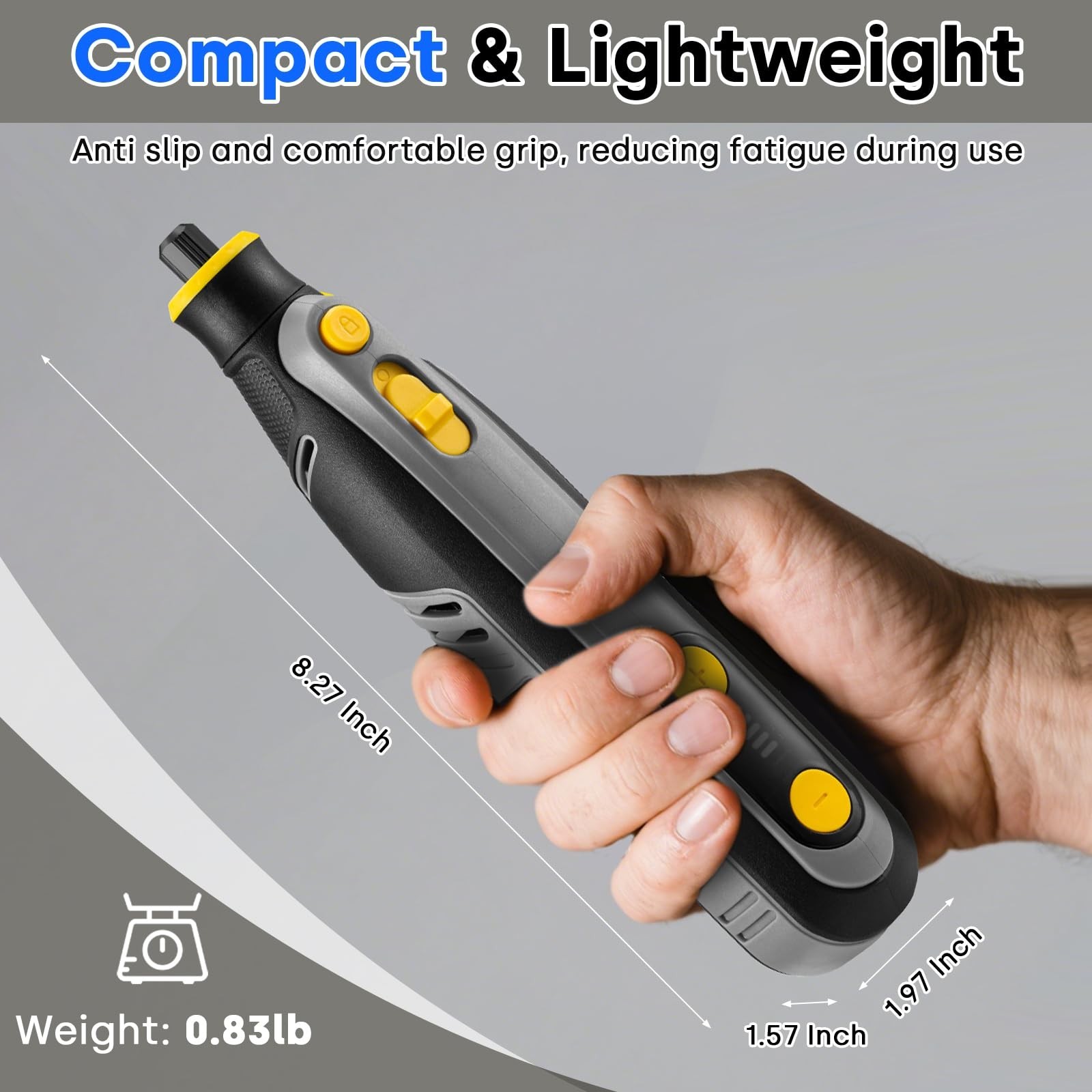 Enventor Cordless Rotary Tool, 8V Power Rotary Tool Kit with 123pcs Accessori…
