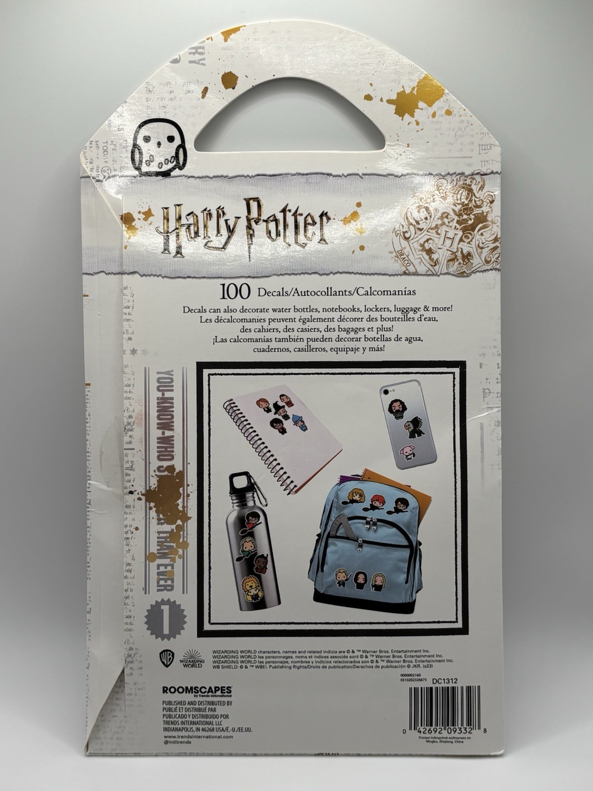 Trends International Harry Potter Roomscapes 100 Removable Vinyl Decals