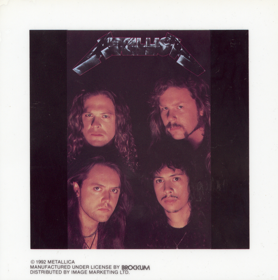 METALLICA – STICKER/DECAL – BRAND NEW VINTAGE – MUSIC BAND 054