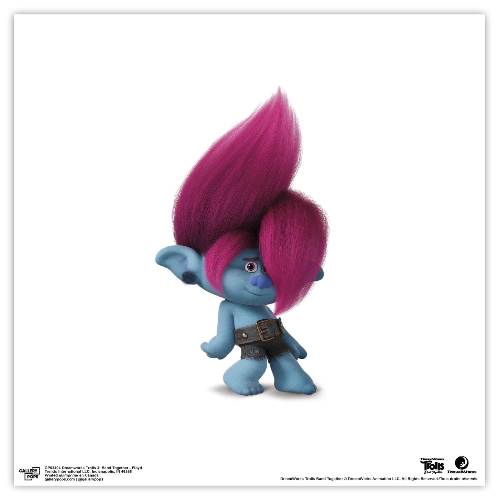 Trends International Gallery Pops Trolls Band Together – Floyd Wall Art Wall …