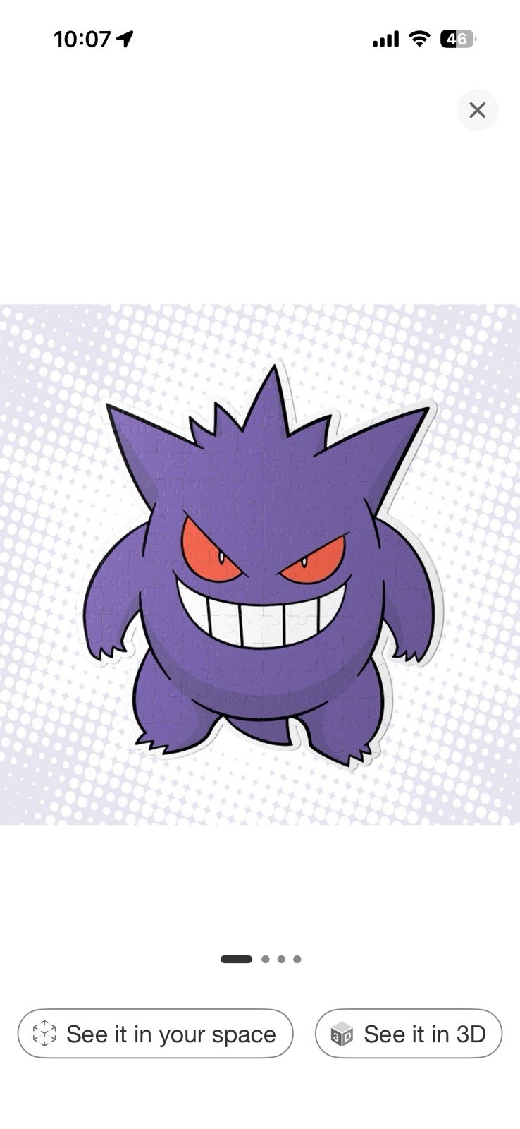Gengar Puzzle – Pokémon x Target DEADSTOCKK NO RESTOCK