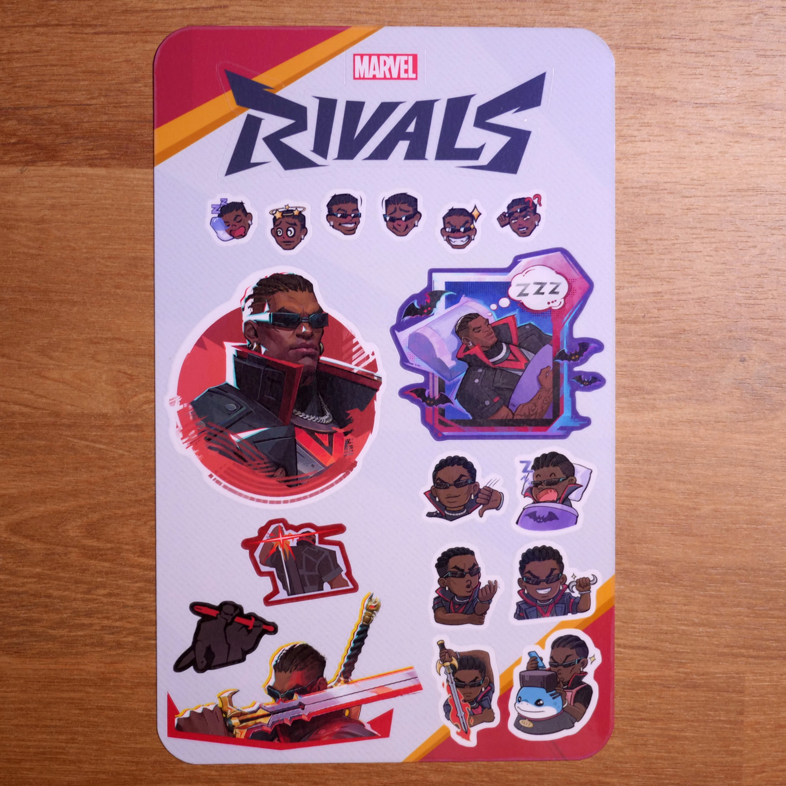 Marvel Rivals Blade Sticker Sheet