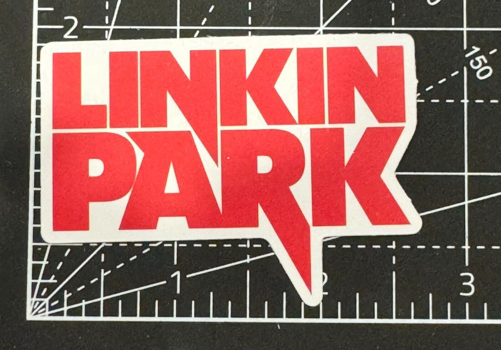Linkin Park Red Logo American Rock Band Logo Vinyl Decal Sticker Bomb Nu Metal