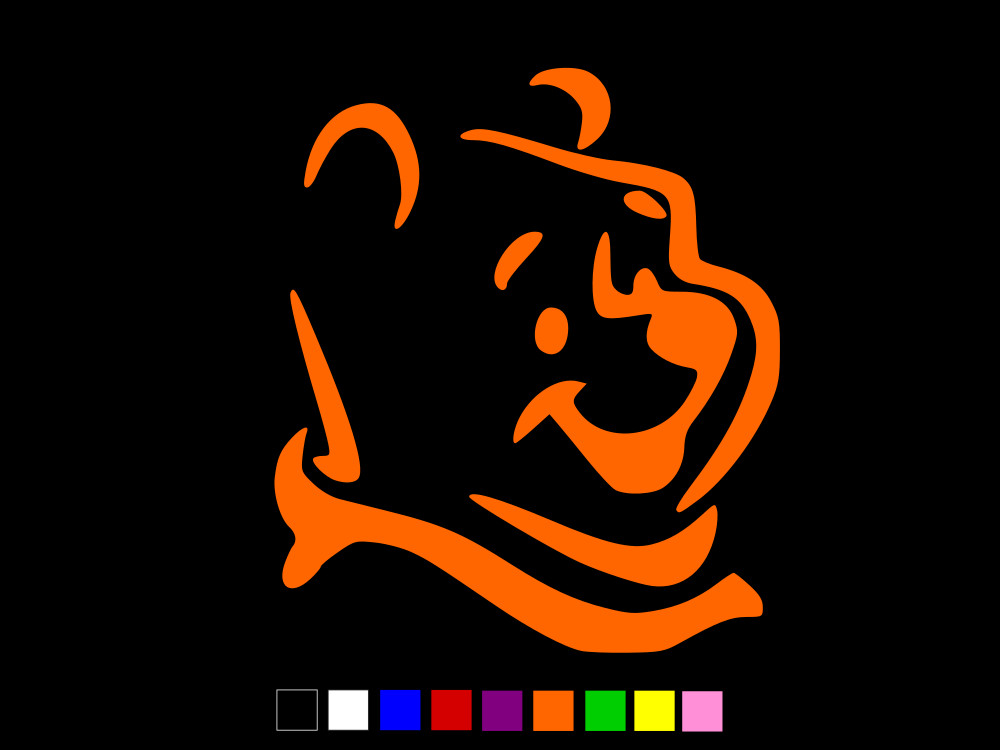 WINNIE THE POOH STENCIL Vinyl Decal Laptop Wall Car Sticker CHOOSE SIZE COLOR