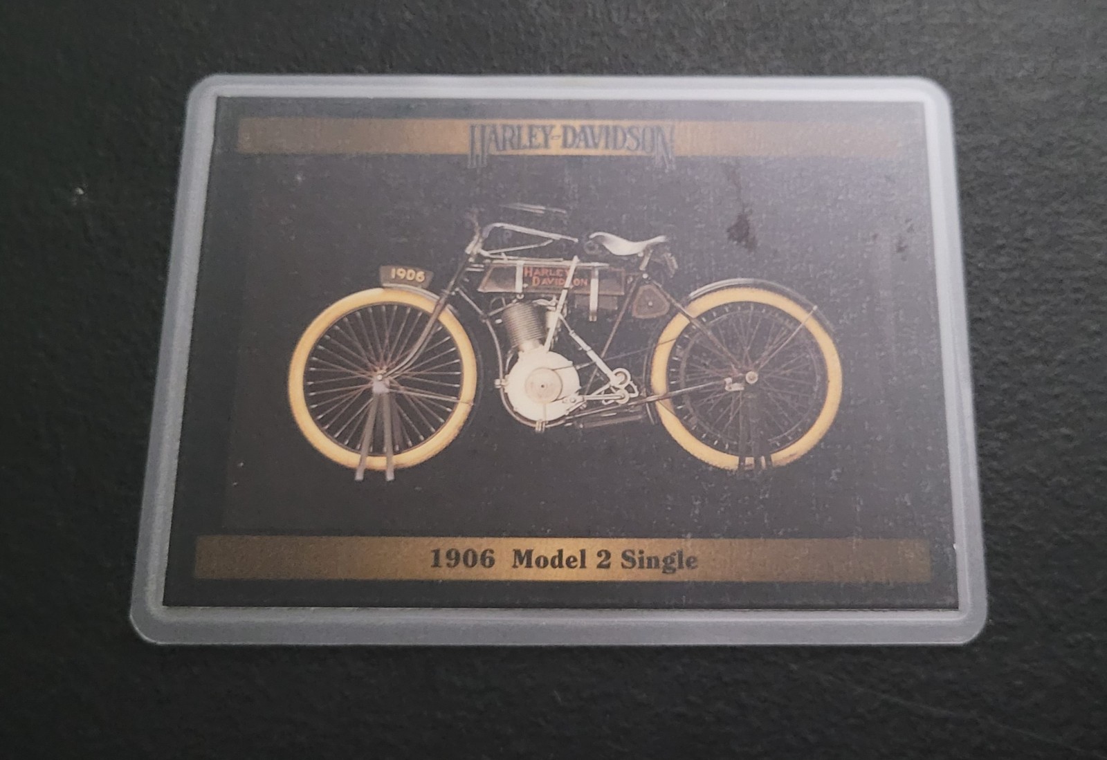 Harley Davidson Fridge/Locker/Cabinet Laminated Collectible Card Magnets VTG