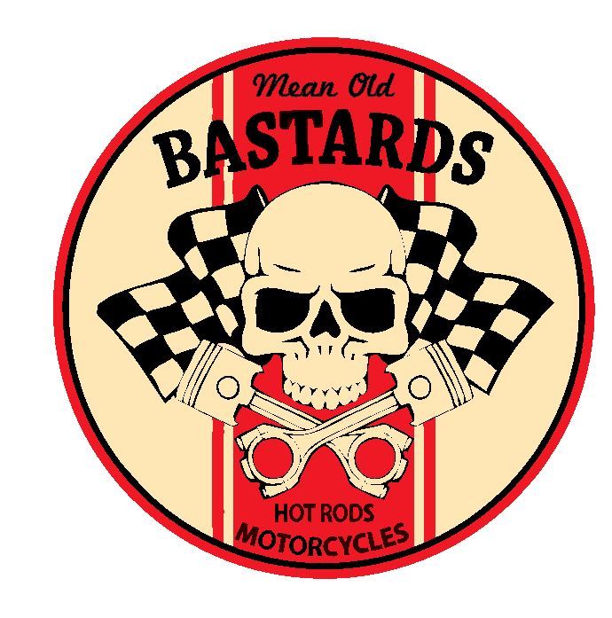 Mean Old Bastards Sticker / Decal R4636 Hot Rods Motorcycles