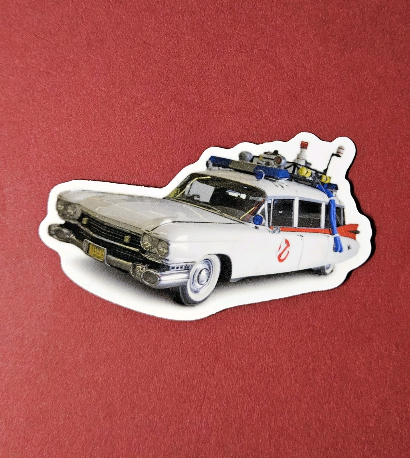 Ghostbusters Die-Cut Vinyl Sticker Pack – Logo / Stay Puft / & Ecto-1 Glossy
