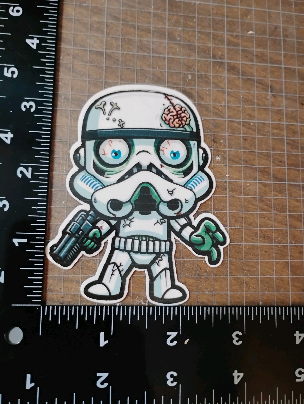Zombie Star Wars Stormtrooper Vinyl Decal Sticker