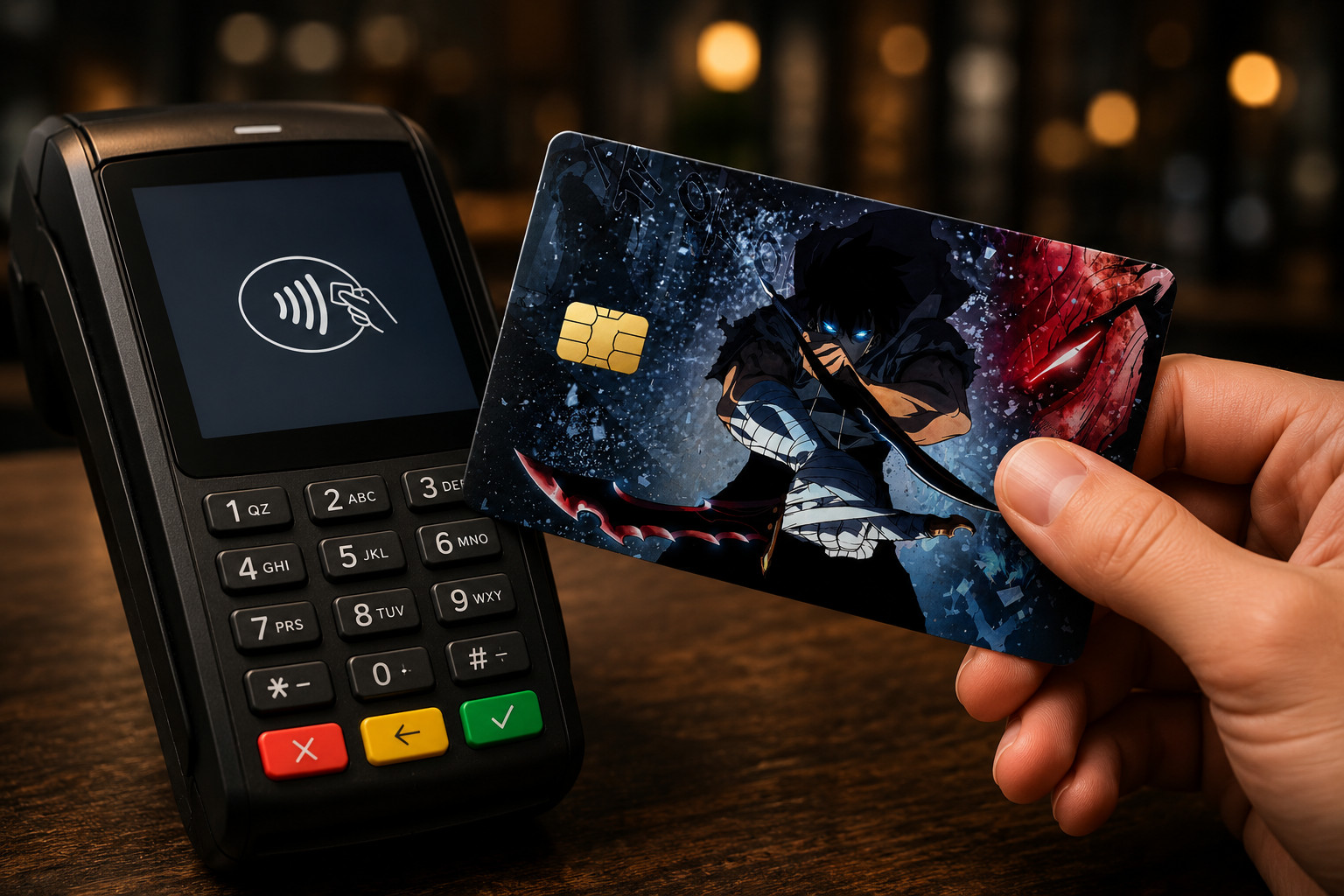 Solo Levelling Arise Debit Card Credit Card Skin Sticker Vinyl Decal
