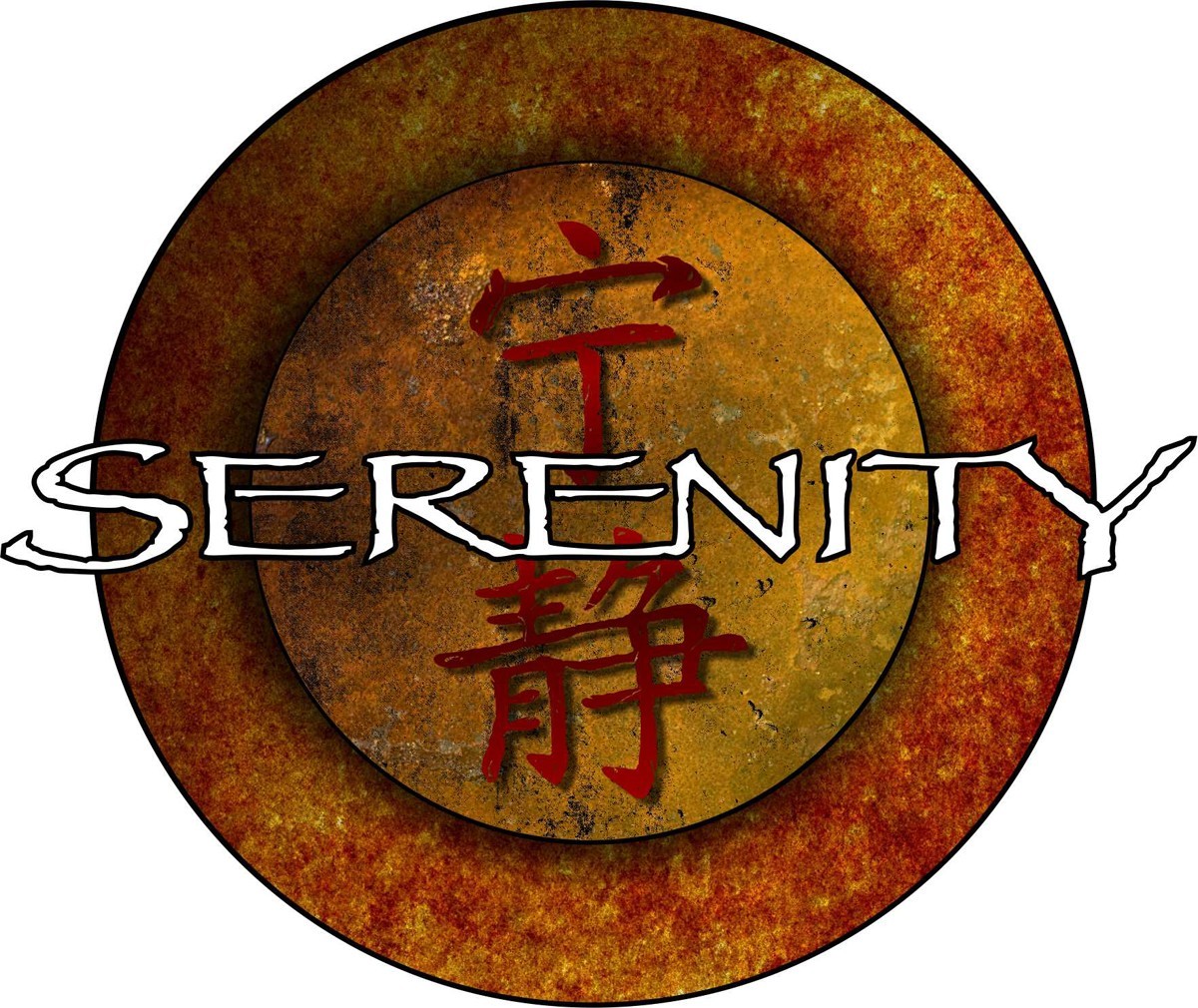 Firefly Serenity Logo Repositionable Wall Decal Sticker-TV Sci-Fi-SHINY