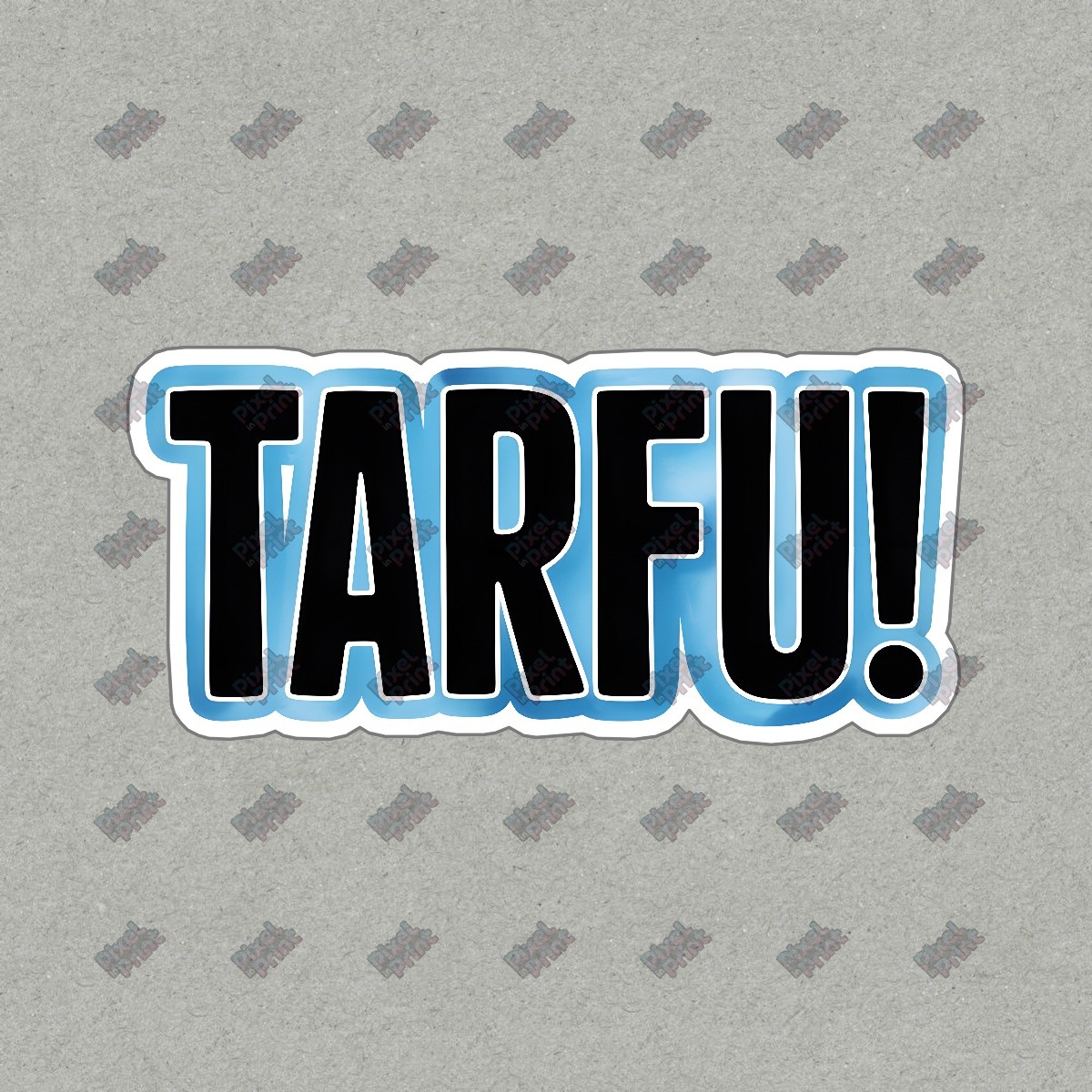 Bold TARFU! Wall Art Sign Humorous Pop Culture Decor Attention #8590