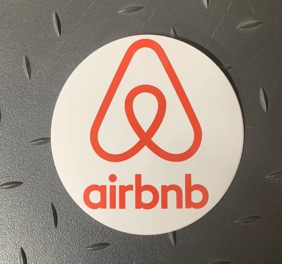 Welcome Alert Attract Guests To Airbnb Door Window Wall Mail Box Vinyl Sticker