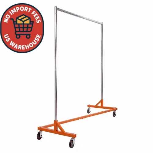 Econoco RZK8RNG Z-Rack – Industrial Rack W/ Bolted Square Tubing Base